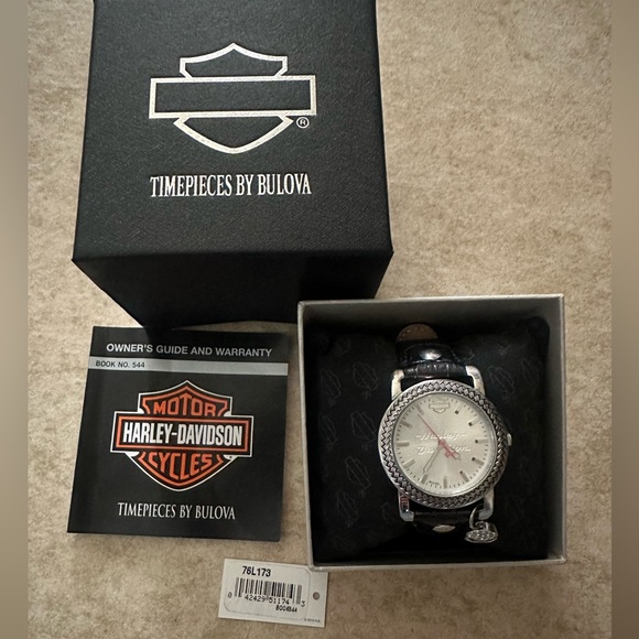 Harley Davidson Charm Collection Watch by Bulova.. - Picture 2 of 11